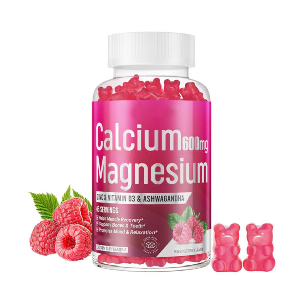 Factory Private Label Supplier Calcium Magnesium Zinc Gummies for Kids