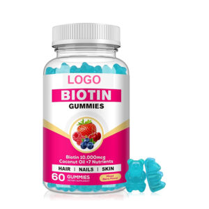 OEM ODM Supplement Supplier Biotin Hair Growth Gummy