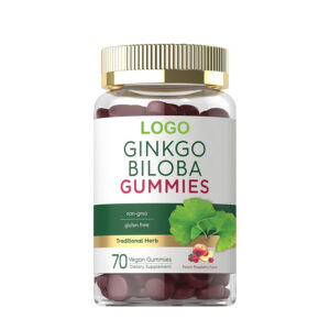 Factory OEM ODM Brain Health Ginkgo Biloba Gummies