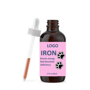 Pet Supplement Supplier Liquid Iron Supplements for Dogs and Cats